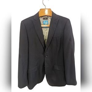 Marc Ecko Men's Navy k Peak Lapel All Seasons Lightweight Sport Coat Size 38 Lon